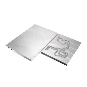 Placa de resfriamento de alumínio para fresagem CNC