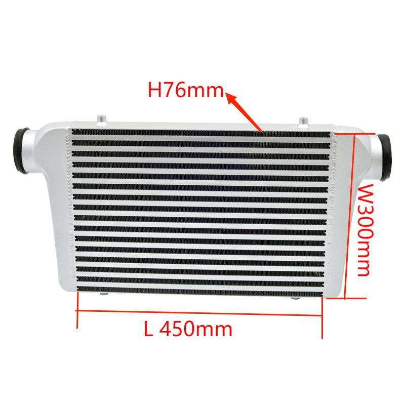 Núcleo do intercooler do trocador de calor de alumínio personalizado